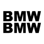 2 Stickers BMW logo adhésifs pour voiture et moto
