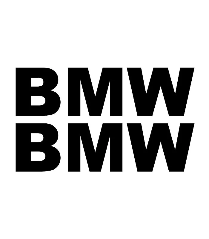 2 Stickers BMW logo adhésifs pour voiture et moto