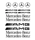 Kit de 14 stickers Mercedes-Benz pour personnalisation voiture