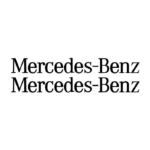 2 stickers Mercedes-Benz logo pour personnalisation automobile