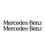 2 stickers Mercedes-Benz logo pour personnalisation automobile