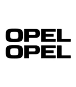 2 Stickers Opel pour personnalisation automobile sur voiture