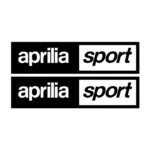 2 Stickers Aprilia Sport