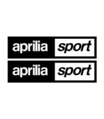 2 Stickers Aprilia Sport