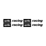 4 Stickers Aprilia Racing