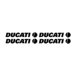4 Stickers Autocollants Ducati