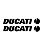 Lot de 2 stickers Ducati pour personnalisation de véhicule