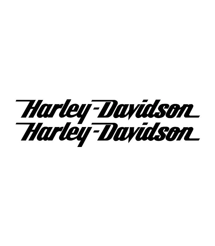 2 Stickers Harley-Davidson pour les amateurs de motos