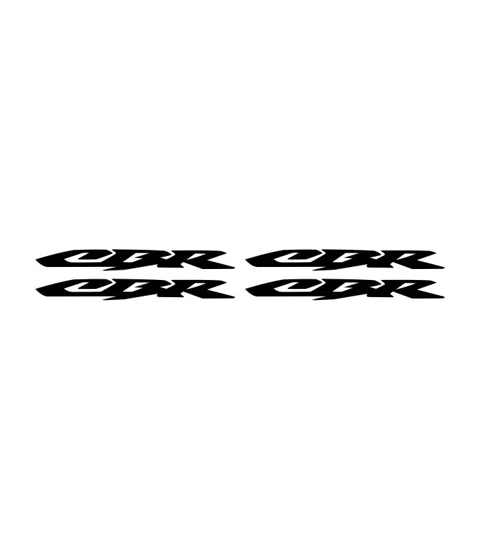 4 Stickers Honda CBR pour décoration et personnalisation moto