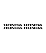 4 Stickers Honda pour personnaliser l'apparence d'un deux-roues