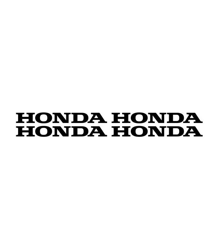 4 Stickers Honda pour personnaliser l'apparence d'un deux-roues