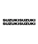 4 Stickers Suzuki pour personnalisation de moto
