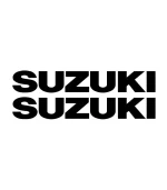 2 Stickers Suzuki pour les amateurs de personnalisation moto.