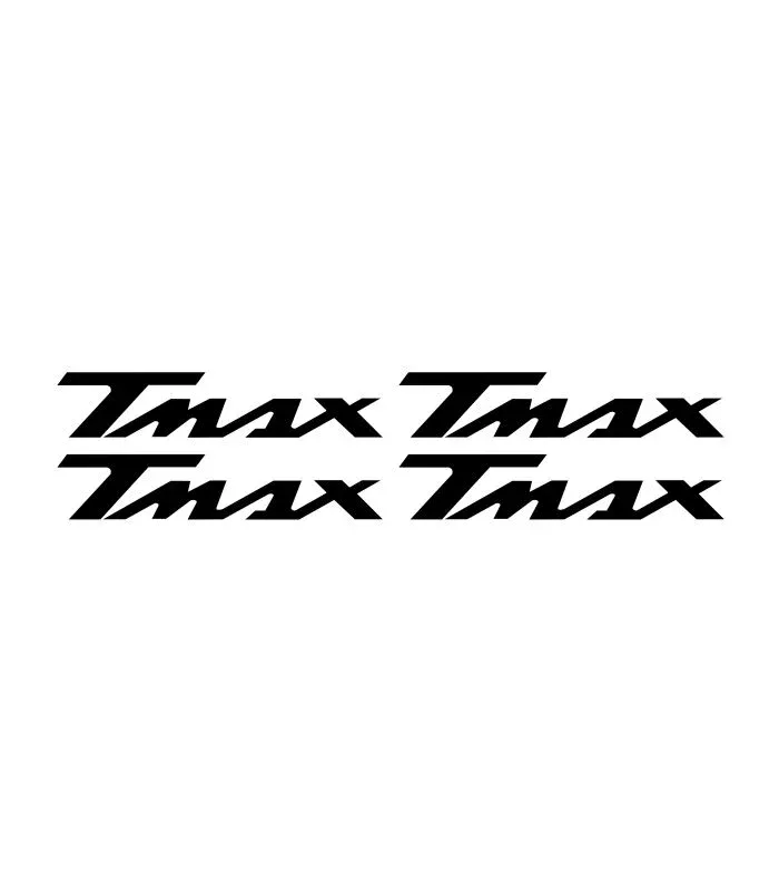 Lot de 4 stickers Yamaha Tmax pour personnalisation de scooter