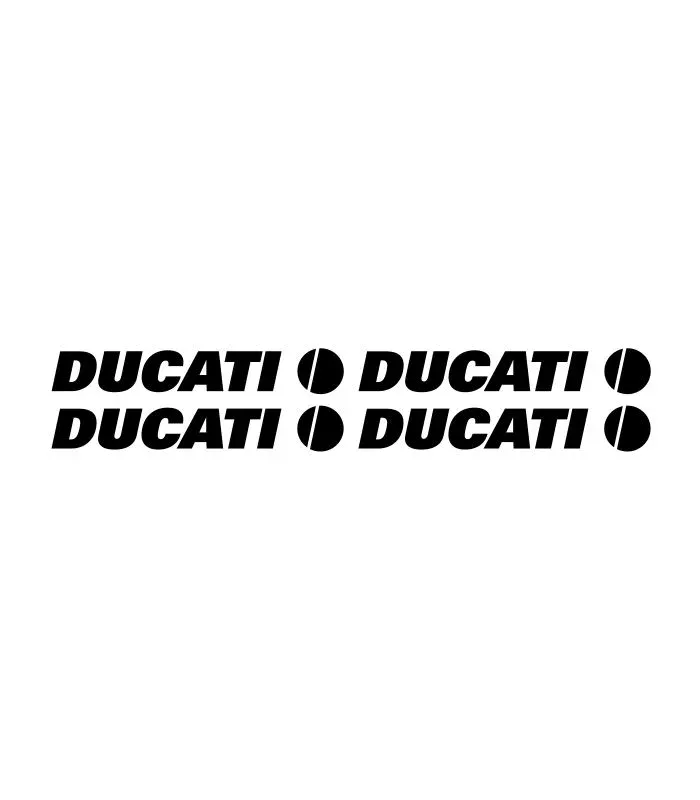 4 Autocollants Ducati