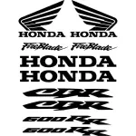 Kit stickers Honda CBR 600rr pour décoration et personnalisation de moto