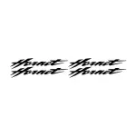 4 Stickers Honda Honda Hornet pour décoration moto