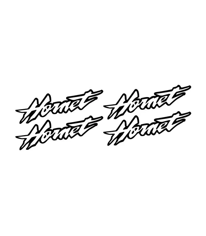4 Stickers Hornet Honda pour la personnalisation de moto