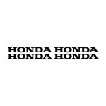 4 Stickers Honda pour personnaliser l'apparence d'un deux-roues